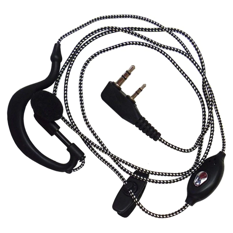 UV5R Flower Wire Braided Earphone 2pin for Two-way Radio Security Walkie-talkies Woven Headphones 51BE
UV5R Flower Wire Braided Earphone 2pin for Two-way Radio Security Walkie-talkies Woven Headphones 51BE