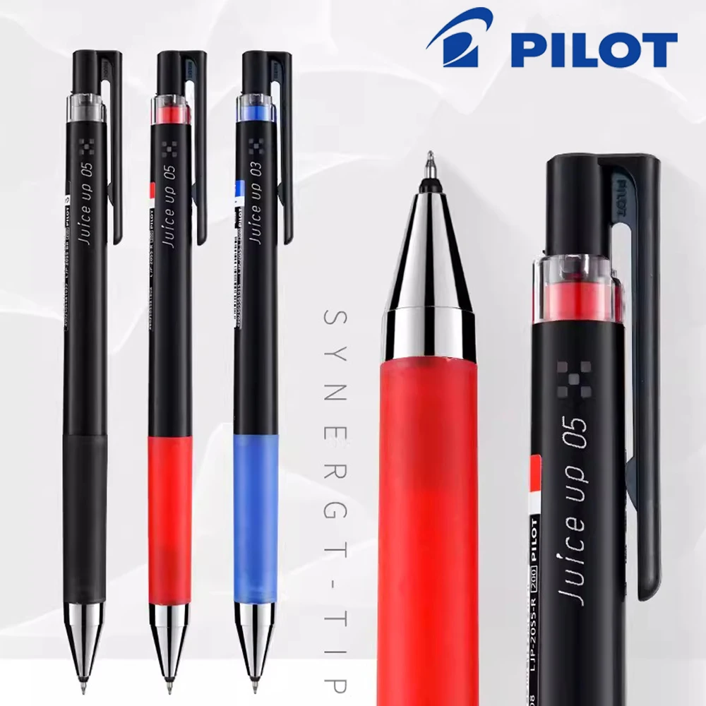 

6pcs Japan PILOT JUICE UP Gel Pen New Juice Pen ST Pen Nib Black Pen Quick-drying Smooth 0.4/0.5mm Learning Stationery