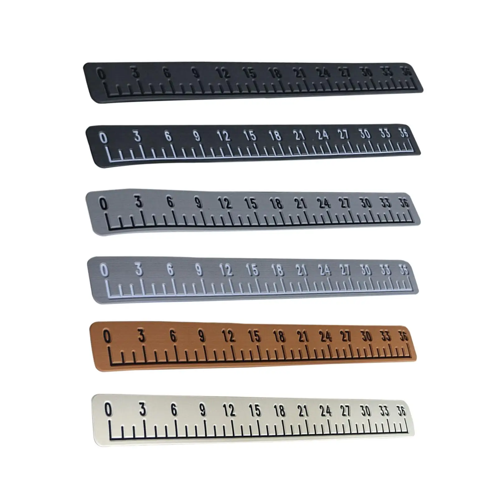 

Fish Ruler Easy to Install 39 inch Foam Strong Adhesive Backing Measurement Sticker Tool Fish Measuring Ruler for Fishing Kayaks
