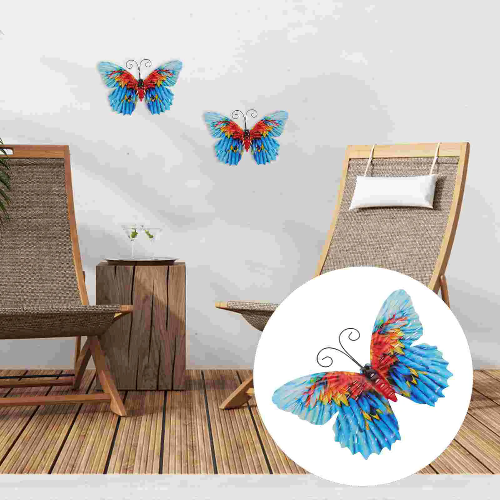 Butterfly Home Decor for Wall Decorations Outdoor Art Metal Hanging Butterflies Iron Crafts
Butterfly Home Decor for Wall Decorations Outdoor Art Metal Hanging Butterflies Iron Crafts