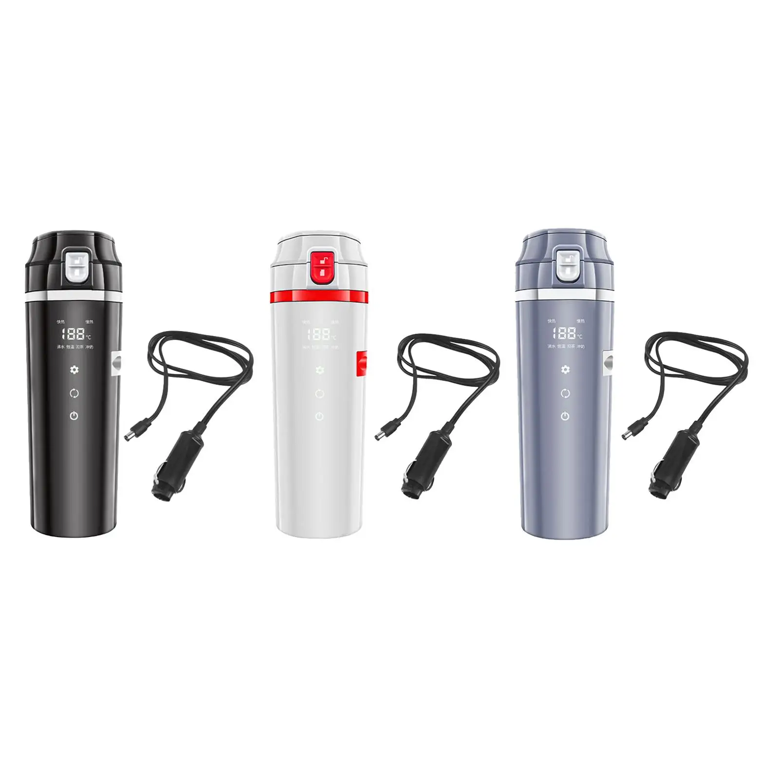 12V/24V Car Kettle Boiler Heated Water Boiler for Heating Water Camping 
12V/24V Car Kettle Boiler Heated Water Boiler for Heating Water Camping