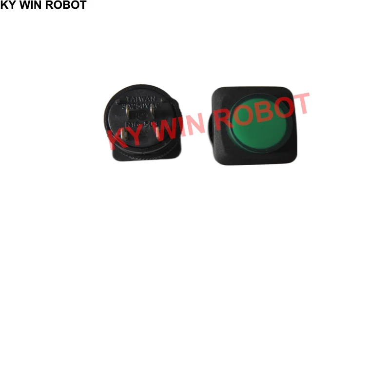 

2PCS/LOTS 16MM Imported Taiwan R16-503 Square Pushbutton Switch with Light 4-pin Reset Tap Pushbutton Switch 3A250V