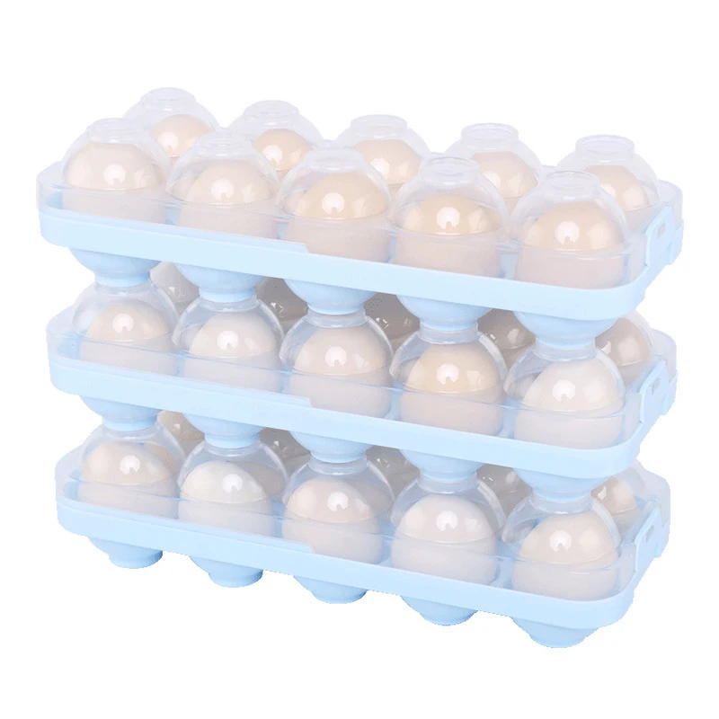 Grids Egg Storage Holder Refrigerator Non-slip Egg Storage Box Egg Keep Fresh Tray Kitchen Egg Storage Airtight Container
Grids Egg Storage Holder Refrigerator Non-slip Egg Storage Box Egg Keep Fresh Tray Kitchen Egg Storage Airtight Container