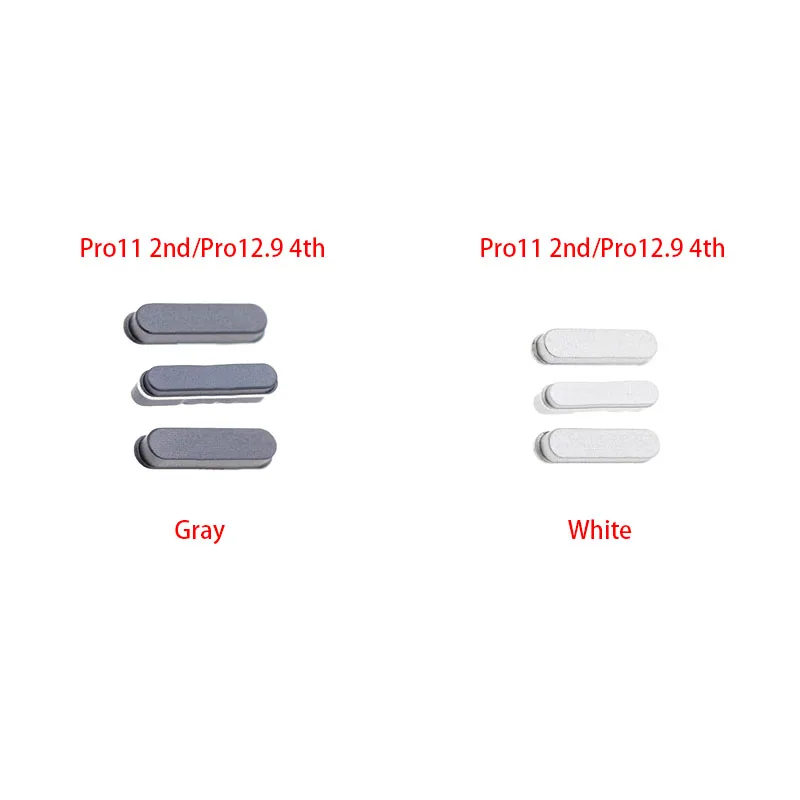 1set New Power Switch Volume On Off Side Key Buttons For iPad 5 6 10.2 10.5 Air 3 Mini Pro 11 1st 2rd 12.9 Inch 3rd Gen 4th 5th
1set New Power Switch Volume On Off Side Key Buttons For iPad 5 6 10.2 10.5 Air 3 Mini Pro 11 1st 2rd 12.9 Inch 3rd Gen 4th 5th