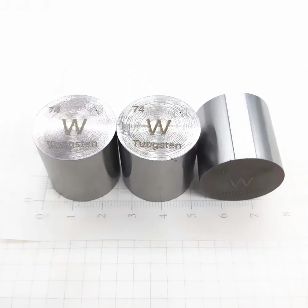 Tungsten Stud Wolfram W 99.95% Cylinder 1"*1" 25.4mm Diameter for Element Periodic Table Collections Displays Educations
Tungsten Stud Wolfram W 99.95% Cylinder 1"*1" 25.4mm Diameter for Element Periodic Table Collections Displays Educations