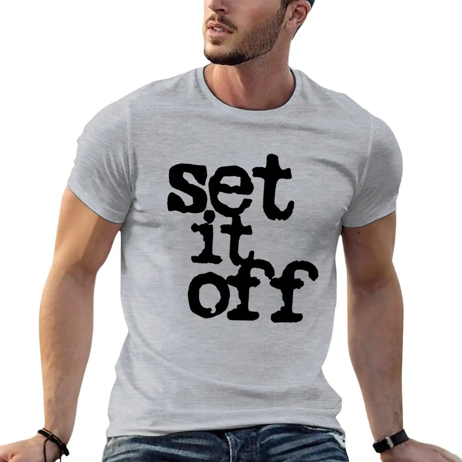 Set it Off T-Shirt aesthetic clothes oversized customs design your own men clothes
Set it Off T-Shirt aesthetic clothes oversized customs design your own men clothes