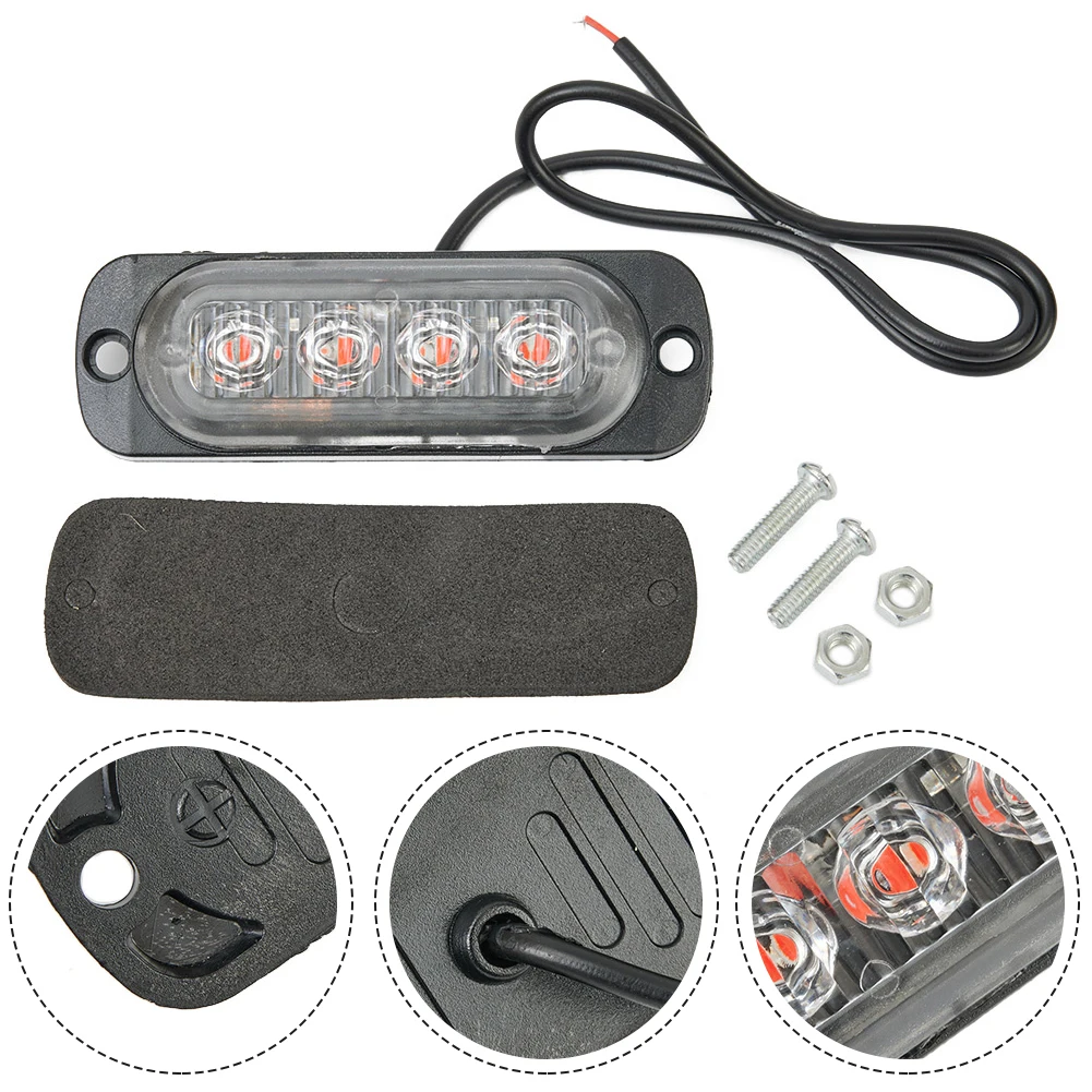 Car LED Urgent Light 4 High-Intensity Red Off-Road Car Trucks Safety Working Fog Light Urgent Lamp Protective Pad DC 12V 800LM
Car LED Urgent Light 4 High-Intensity Red Off-Road Car Trucks Safety Working Fog Light Urgent Lamp Protective Pad DC 12V 800LM