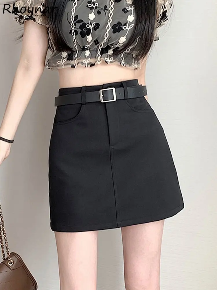 S-5XL Mini Skirts Women Basic A-line Korean Style Graceful Solid High Waist Sweet Office Lady All-match Chic Vintage Faldas 2023
S-5XL Mini Skirts Women Basic A-line Korean Style Graceful Solid High Waist Sweet Office Lady All-match Chic Vintage Faldas 2023