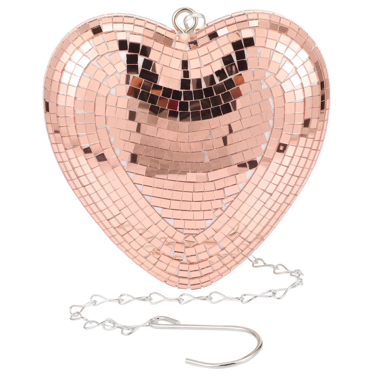 Heart Disco Ball Hanging Mirror Heart-Shaped Disco Ball Hanging Ball Decor Party Accessory Birthday Wedding Disco Party Decor
Heart Disco Ball Hanging Mirror Heart-Shaped Disco Ball Hanging Ball Decor Party Accessory Birthday Wedding Disco Party Decor