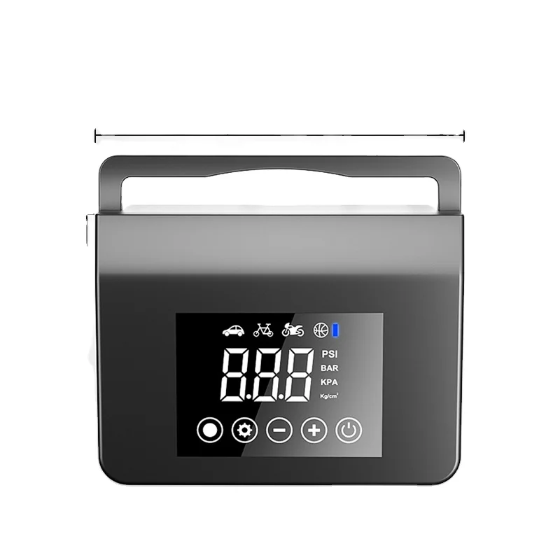 Car Jump Starter Support Air Compressor with Power Bank 12V Tire Inflator 10000mah Battery 150Psi Car Tire Pump with LED Light
Car Jump Starter Support Air Compressor with Power Bank 12V Tire Inflator 10000mah Battery 150Psi Car Tire Pump with LED Light