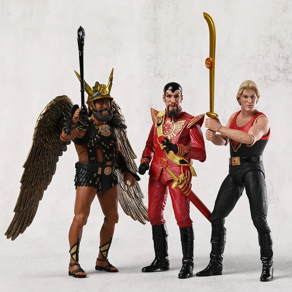 

Шарнирная подвижная экшн-фигурка NECA Flash Gordon / Vultan/Ming, коллекционные игрушки из ПВХ, модель куклы