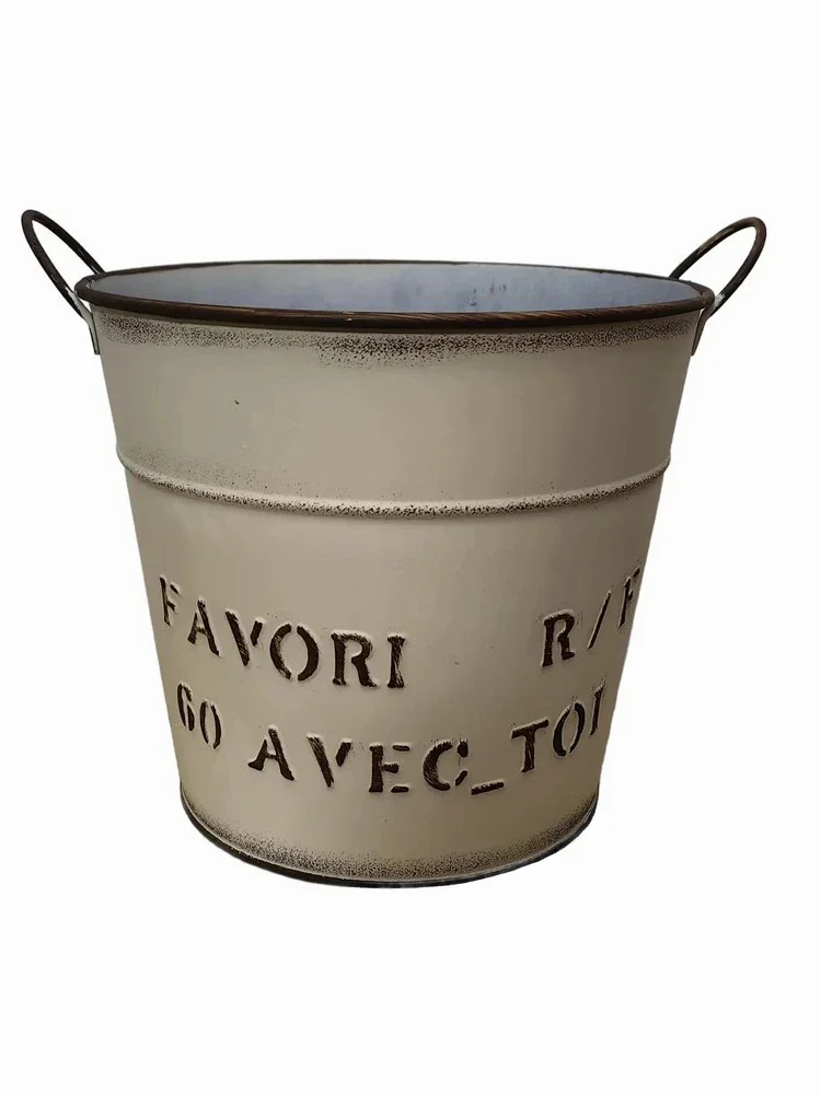Garden Courtyard Iron Vase Decorate Home Furnishings Retro Style Gardening Flower Arrangement Living Room Desktop Ornaments
Garden Courtyard Iron Vase Decorate Home Furnishings Retro Style Gardening Flower Arrangement Living Room Desktop Ornaments