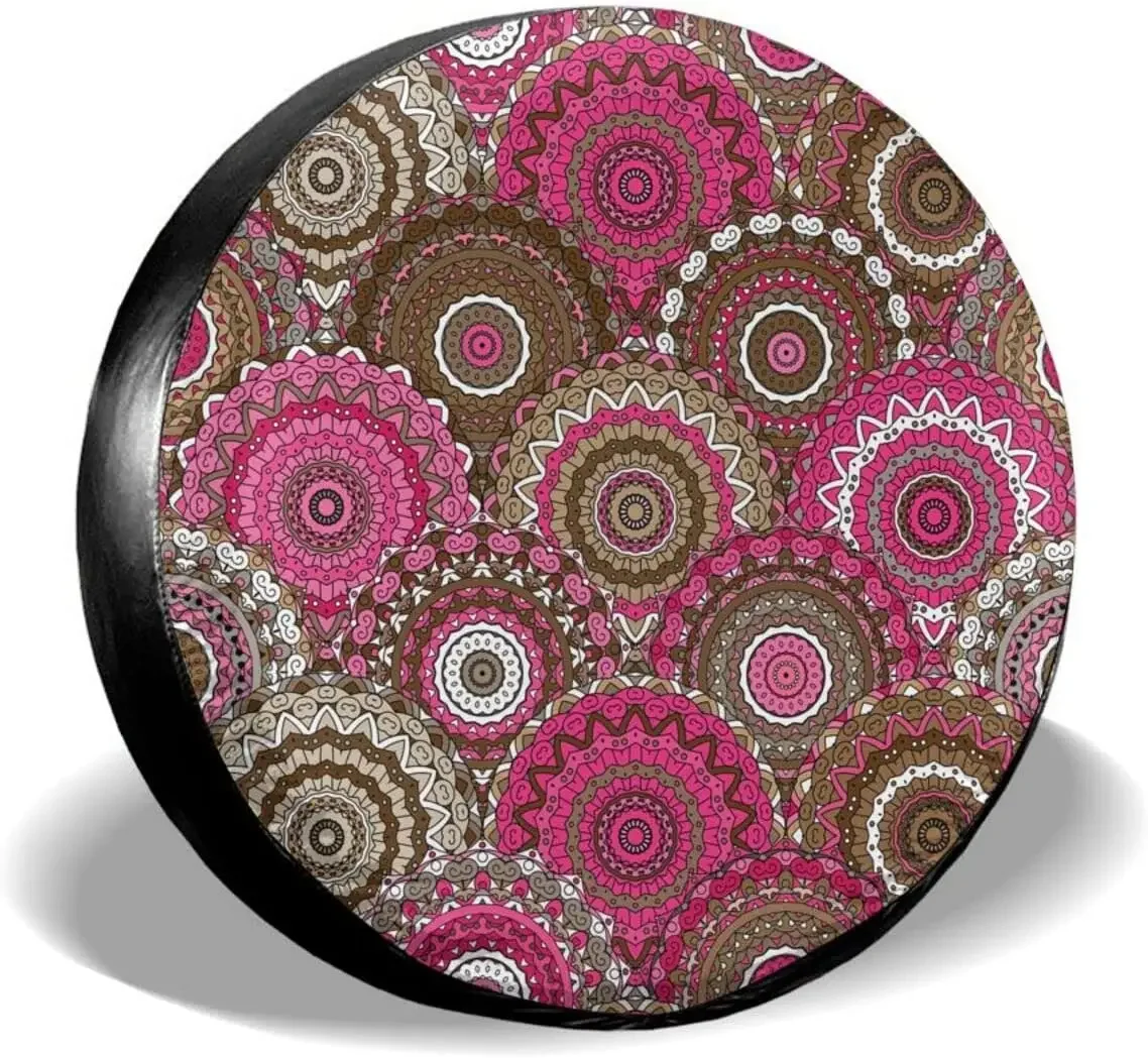 Запасная крышка для шин Boho Mandala Flower, водонепроницаемая Пыленепроницаемая стандартная для трейлеров, внедорожников, домов на колесах и множества в
Запасная крышка для шин Boho Mandala Flower, водонепроницаемая Пыленепроницаемая стандартная для трейлеров, внедорожников, домов на колесах и множества в