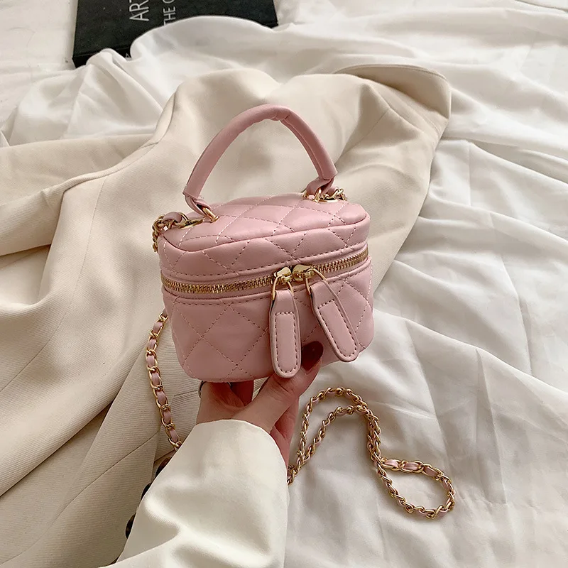 Kids Mini Luxury Designer Diamond Lattice Handbag Leather Chain Bucket Bag Child Coin Pouch Little Girls Cute Crossbody Purse
Kids Mini Luxury Designer Diamond Lattice Handbag Leather Chain Bucket Bag Child Coin Pouch Little Girls Cute Crossbody Purse
