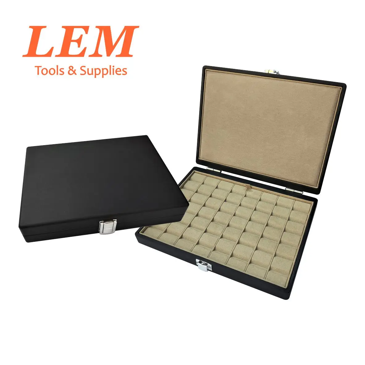 Leather PU Cover Removable Gemstone DIsplay Box Loose Diamond Bag V Groove Jewellery Packaging Tray
Leather PU Cover Removable Gemstone DIsplay Box Loose Diamond Bag V Groove Jewellery Packaging Tray