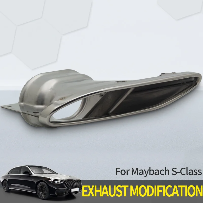 Applicable to Mercedes Benz S-class W222S300 320 350 400 450 modified exhaust Maybach four outlet tail pipe
Applicable to Mercedes Benz S-class W222S300 320 350 400 450 modified exhaust Maybach four outlet tail pipe