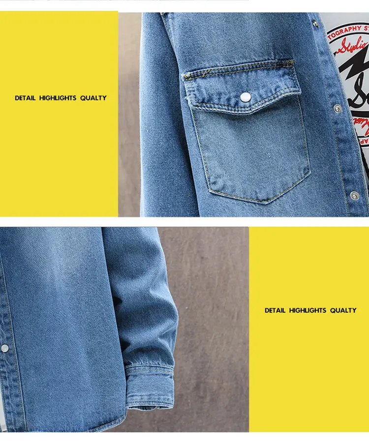 2024 Autumn New style high quality Denim shirts Men's fashion Casual Long Sleeve Jeans Shirt Solid Color Shirt men size M-XXXL 2024 Autumn New style high quality Denim shirts Men's fashion Casual Long Sleeve Jeans Shirt Solid Color Shirt men size M-XXXL