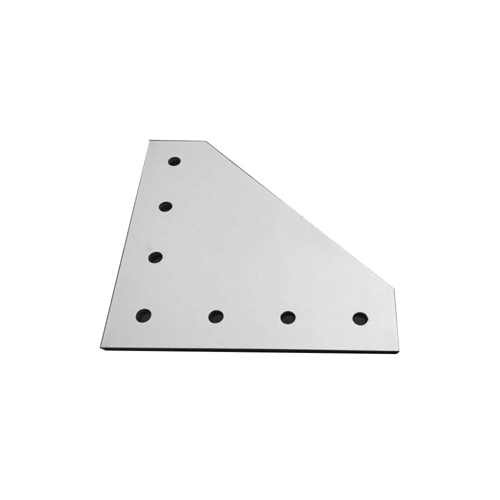 

5pcs 3030 30x30 7 hole L type 90 Degree Joint Board Plate Corner Angle Bracket Connection for Aluminum Profile