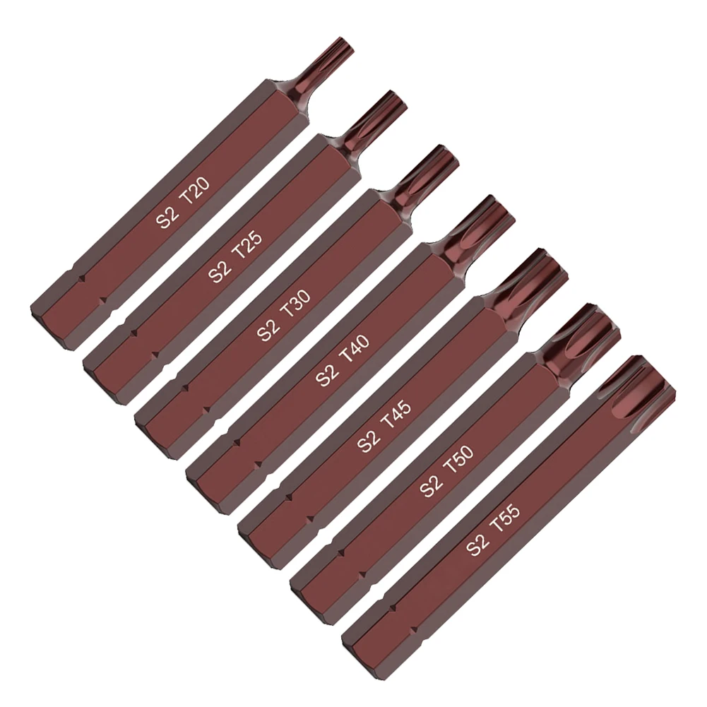 1pc 30/75MM Torx Screwdriver Bits Electric-Wrench Socket Bit Magnetic Hex Shank Screwdrive Hand Tool T20/T25/T30/T40/T45/T50/T55
1pc 30/75MM Torx Screwdriver Bits Electric-Wrench Socket Bit Magnetic Hex Shank Screwdrive Hand Tool T20/T25/T30/T40/T45/T50/T55