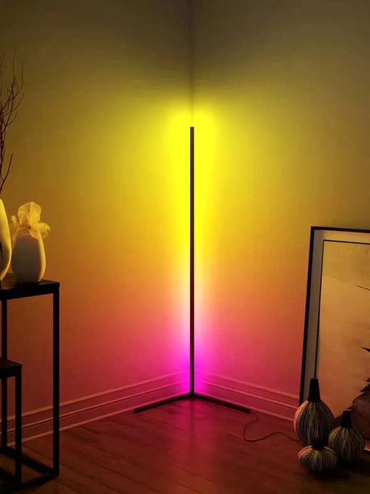 Color changing floor lamp background ambient light decoration RGB colorful remote control living room
Color changing floor lamp background ambient light decoration RGB colorful remote control living room