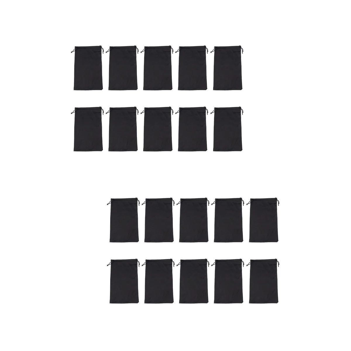 50 pcs Glasses Storage Drawstring Pouches Convenient Ski Goggles Storage Bags (Black)
50 pcs Glasses Storage Drawstring Pouches Convenient Ski Goggles Storage Bags (Black)