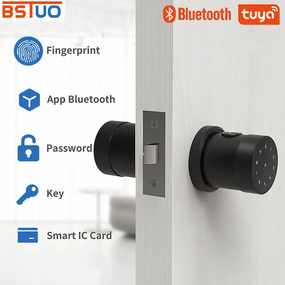 Электронный смарт-замок Tuya с поддержкой Bluetooth и сканером отпечатков пальцев
Электронный смарт-замок Tuya с поддержкой Bluetooth и сканером отпечатков пальцев