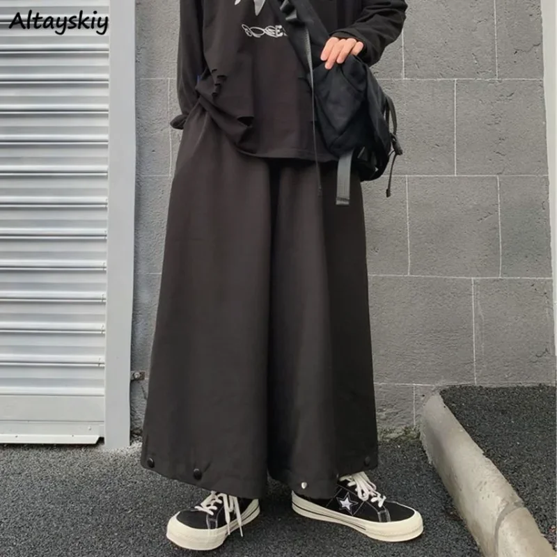 Pants Women Unisex Personality Streetwear Wide Leg Korean Style Female Trendy Loose Vintage Harajuku Casual High Waist Spring
Pants Women Unisex Personality Streetwear Wide Leg Korean Style Female Trendy Loose Vintage Harajuku Casual High Waist Spring