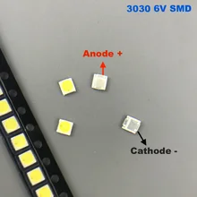 100pcs 3030 2W SMD Original FOR LEXTAR LED 3030 lamp beads 1.8W 97-100LM LCD TV Backlight Lamp beads 6V 3V cool white EMC tv
100pcs 3030 2W SMD Original FOR LEXTAR LED 3030 lamp beads 1.8W 97-100LM LCD TV Backlight Lamp beads 6V 3V cool white EMC tv