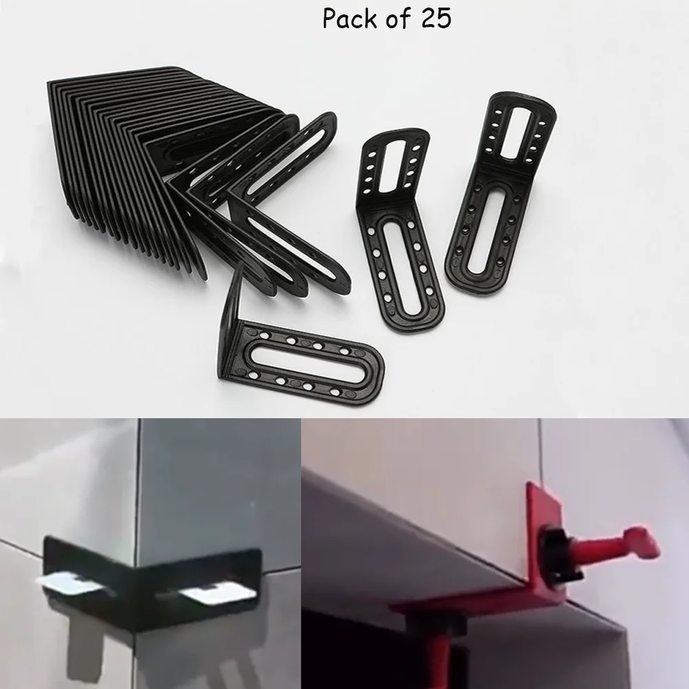 25 Pcs Install Tile Leveler Male Angle Leveling Tile Leveling System For Tile Laying Locate Leave Seams Construction Tools
25 Pcs Install Tile Leveler Male Angle Leveling Tile Leveling System For Tile Laying Locate Leave Seams Construction Tools