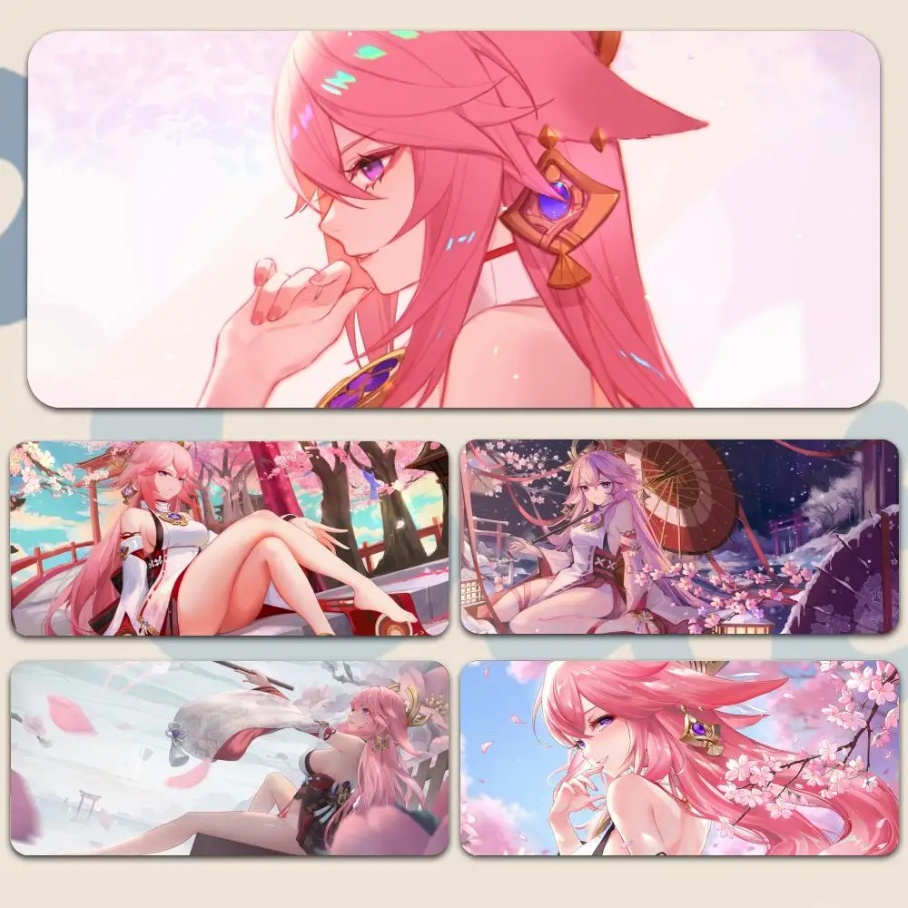 Sexy Girl Yae Miko Genshin Impact Mousepad, Large Gaming Mouse Pad, LockEdge, Computer Keyboard, Table Desk Mat
Sexy Girl Yae Miko Genshin Impact Mousepad, Large Gaming Mouse Pad, LockEdge, Computer Keyboard, Table Desk Mat