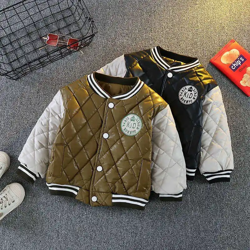 2022 new autumn and winter fleece baseball uniform cotton clothes baby winter quilted top Boys' thickened coat
2022 new autumn and winter fleece baseball uniform cotton clothes baby winter quilted top Boys' thickened coat