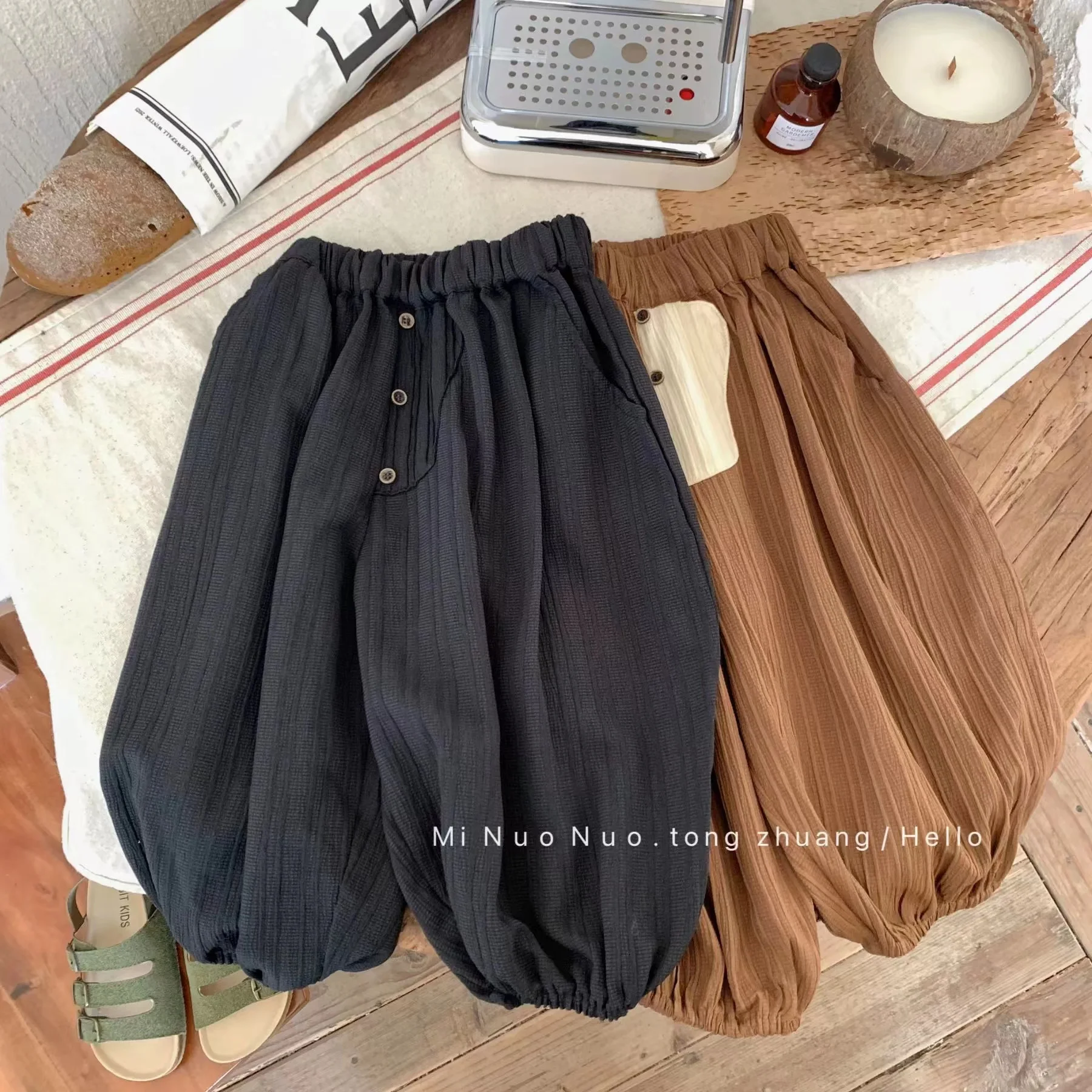 Baby Korean Stretch Binding Foot Loose Pants Summer New Children'S Solid Color Chiffon Anti-Mosquito Pants
Baby Korean Stretch Binding Foot Loose Pants Summer New Children'S Solid Color Chiffon Anti-Mosquito Pants