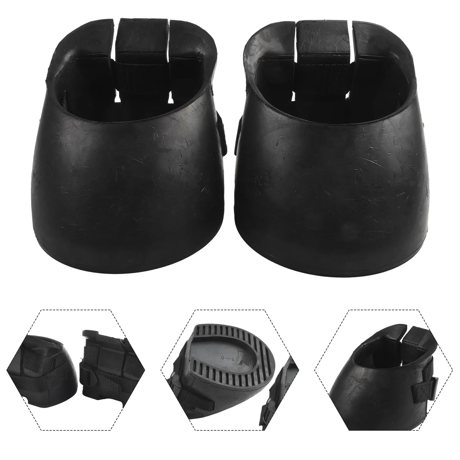 High Quality Practical Functional Horse Hoof Boots Protect Cover Rubber Isolate Dirty Water Optional Size Protect Horse's Hoof
High Quality Practical Functional Horse Hoof Boots Protect Cover Rubber Isolate Dirty Water Optional Size Protect Horse's Hoof