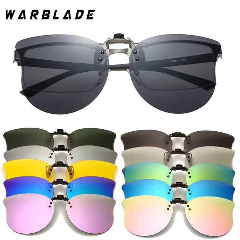 

WarBLade Polarized Sunglasses Men Photochromic Lenses Clip On Sunglasses Accessories Women Night Vision Driving Goggles Eyewear