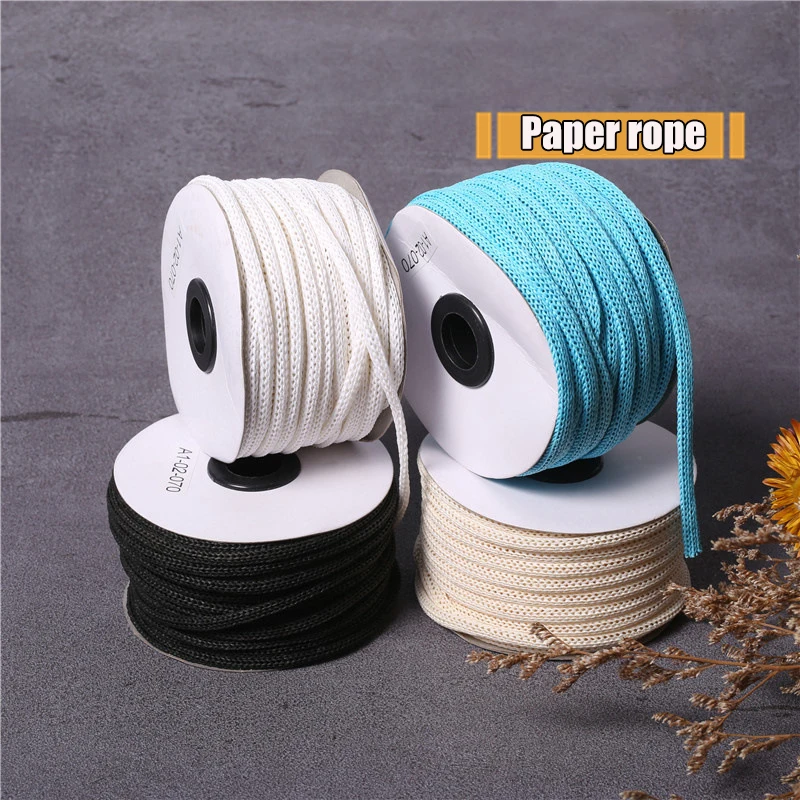 Natural kraft paper rope for decorative paper rope packaging, wedding / Christmas decoration, cookies / cakes / gifts / kit
Natural kraft paper rope for decorative paper rope packaging, wedding / Christmas decoration, cookies / cakes / gifts / kit