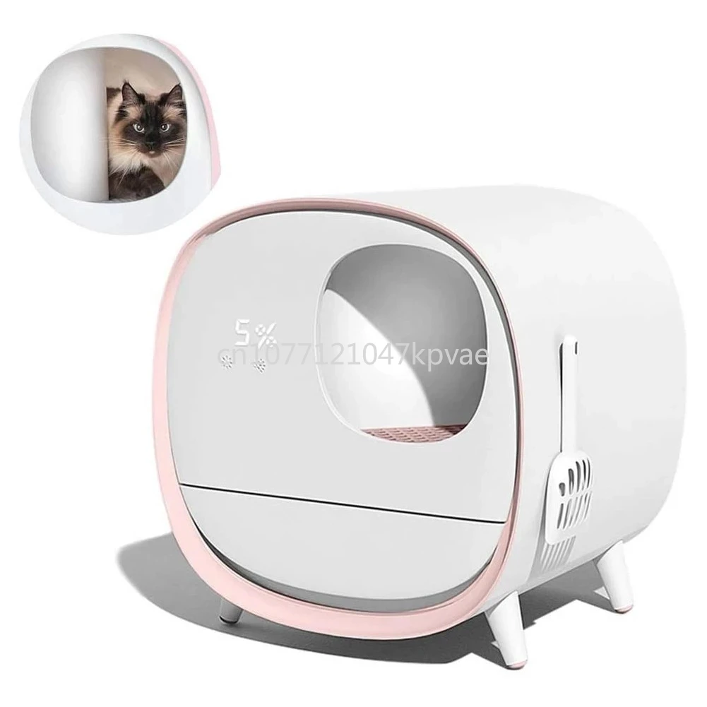 Deodorant Toilet FashinTraining Kit Smart Automatic Self Cleaning Fully EnClosed Pet Supplies Smart Cat Toilet Litter Box
Deodorant Toilet FashinTraining Kit Smart Automatic Self Cleaning Fully EnClosed Pet Supplies Smart Cat Toilet Litter Box