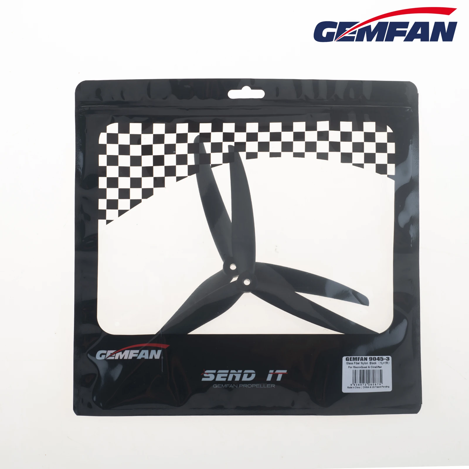 2Pairs(2CW+2CCW) Gemfan Cinelifter 9045 9X4.5X3 3-Blade Glass Fiber Nylon Propeller for 9" Multirotor FPV Cinelifter MarcoQuad
2Pairs(2CW+2CCW) Gemfan Cinelifter 9045 9X4.5X3 3-Blade Glass Fiber Nylon Propeller for 9" Multirotor FPV Cinelifter MarcoQuad