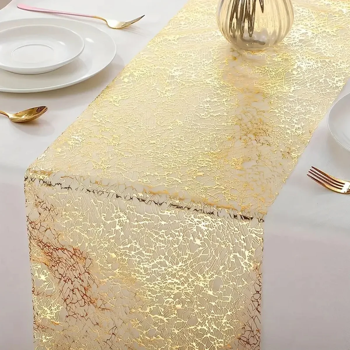 Gold Metallic Glitter Table Runner Wedding Decoration Birthday Table Cloth Decoration Wedding Banquet Party Silver Table Runner
Gold Metallic Glitter Table Runner Wedding Decoration Birthday Table Cloth Decoration Wedding Banquet Party Silver Table Runner
