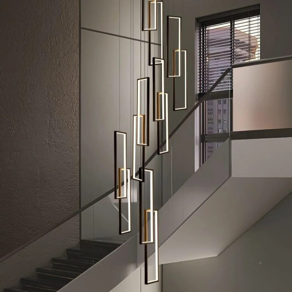 Modern Luster Rectangle Led Chandelier Lighting Living Room Decor Led Chandelier Lamp Stair Loft Hanging Light Fixture Luminaire
Modern Luster Rectangle Led Chandelier Lighting Living Room Decor Led Chandelier Lamp Stair Loft Hanging Light Fixture Luminaire