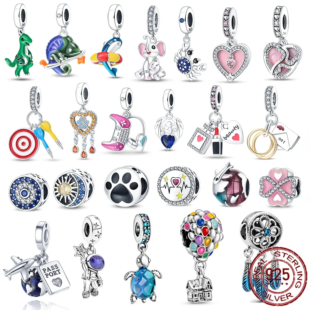 Classic Cartoon Movie Series Charms Fit Original 925 Pandora Bracelet 925 Sterling Silver Bead Charm Necklace Women Jewelry
Classic Cartoon Movie Series Charms Fit Original 925 Pandora Bracelet 925 Sterling Silver Bead Charm Necklace Women Jewelry