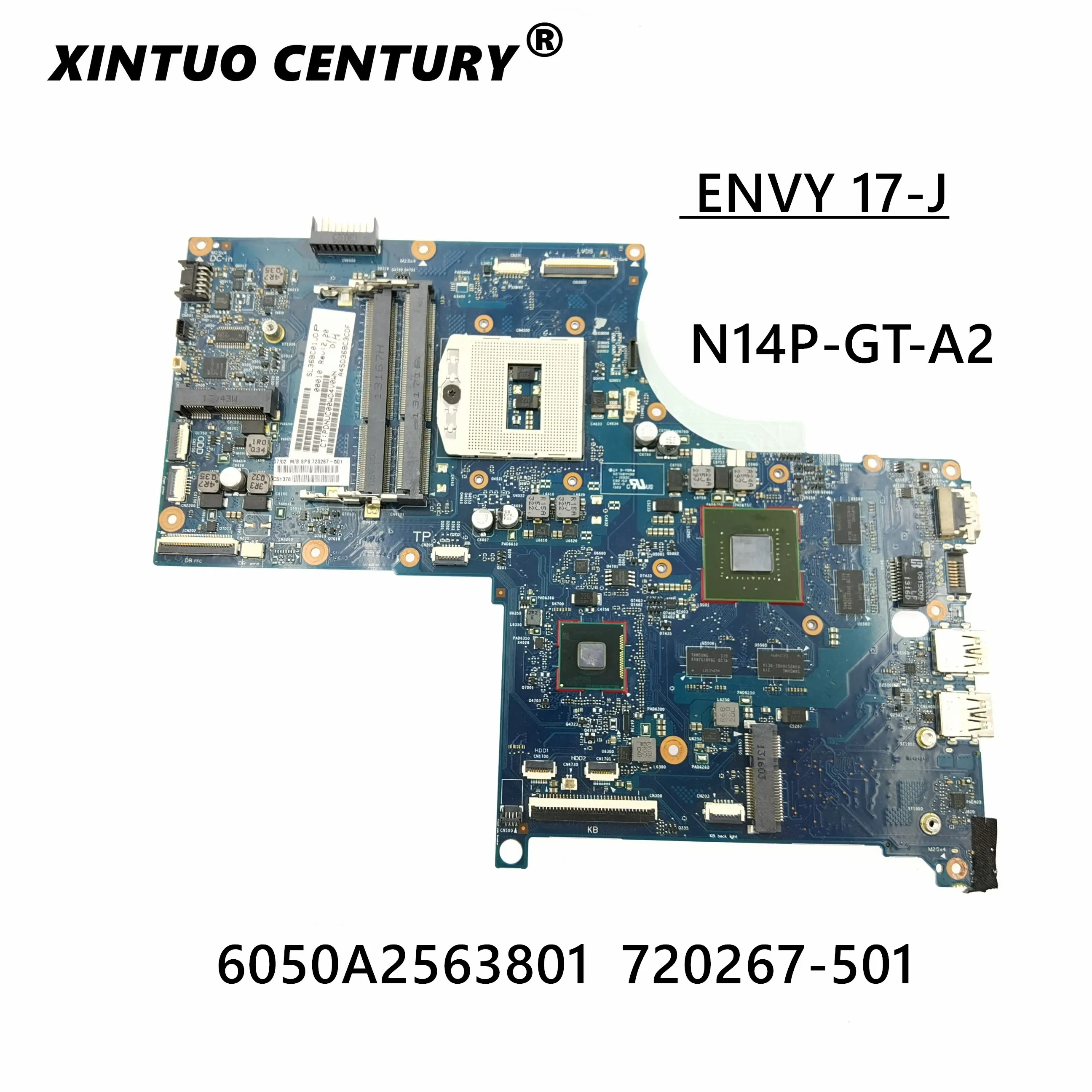 Материнская плата для ноутбука HP ENVY 17-J029NR 17-J 720267-501 720267-001 720267-601 HM87 750M/2G 100% полностью протестирована
Материнская плата для ноутбука HP ENVY 17-J029NR 17-J 720267-501 720267-001 720267-601 HM87 750M/2G 100% полностью протестирована