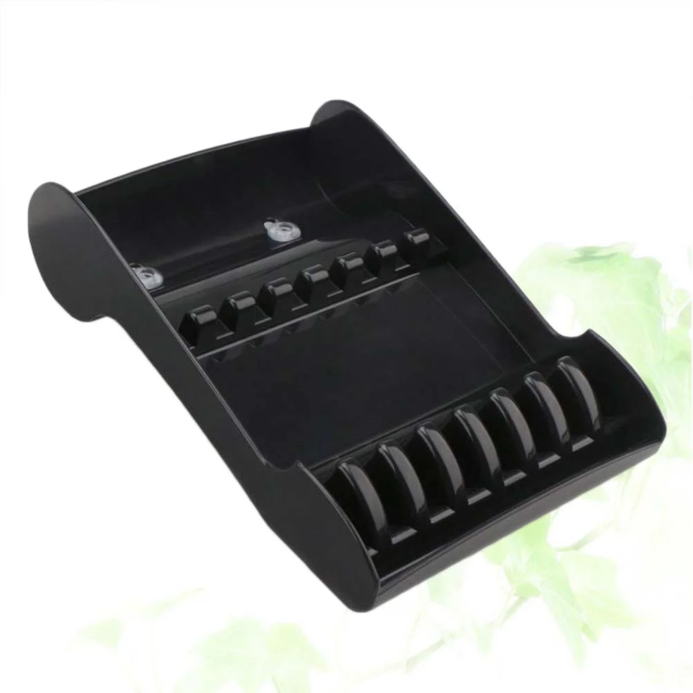 

Storage Tray Professional Salon Holder Hair Salon Supplies for Storaging Salon Hairdressing ( Black )