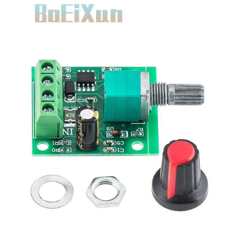 DC 1.8V-15V Mini PWM Motor Speed Controller Low Voltage 2A 30W Motor Speed Controller PWM Adjustable Drive Module 3V 6V 12V
DC 1.8V-15V Mini PWM Motor Speed Controller Low Voltage 2A 30W Motor Speed Controller PWM Adjustable Drive Module 3V 6V 12V