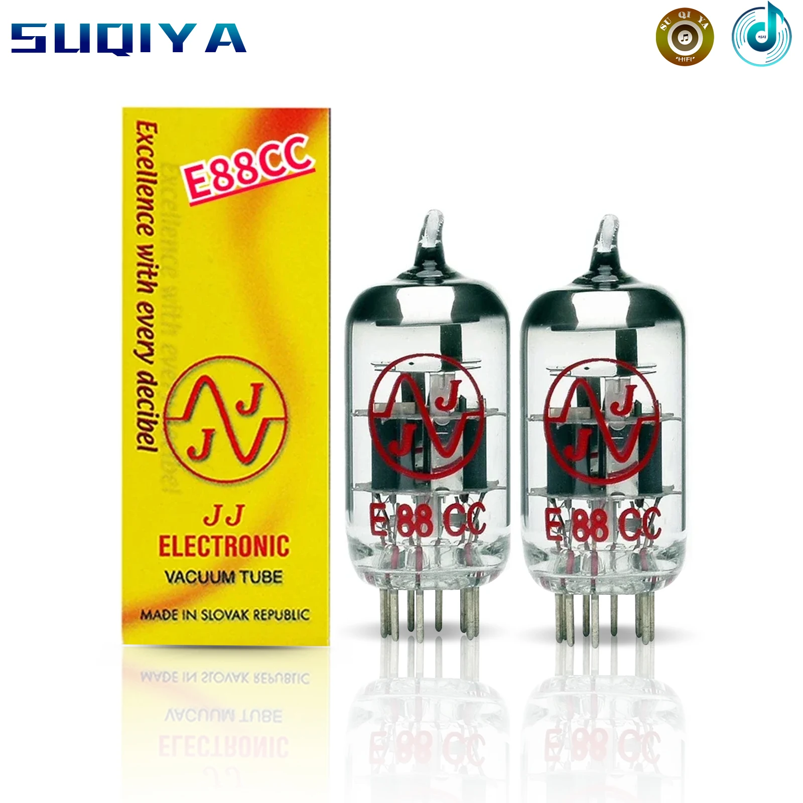 JJ E88CC Замена вакуумной трубки 6N11 ECC88 6DJ8 6922 Заводская проверка и соответствие сигнальной трубки усилитель Bluetooth
JJ E88CC Замена вакуумной трубки 6N11 ECC88 6DJ8 6922 Заводская проверка и соответствие сигнальной трубки усилитель Bluetooth