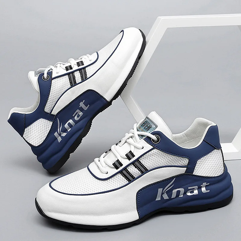 Men Shoes Fashion Genuine Leather Loafers Breathable Autumn Comfortable Casual Shoes Outdoor Men Sneakers Shoes Tenis Masculino
Men Shoes Fashion Genuine Leather Loafers Breathable Autumn Comfortable Casual Shoes Outdoor Men Sneakers Shoes Tenis Masculino