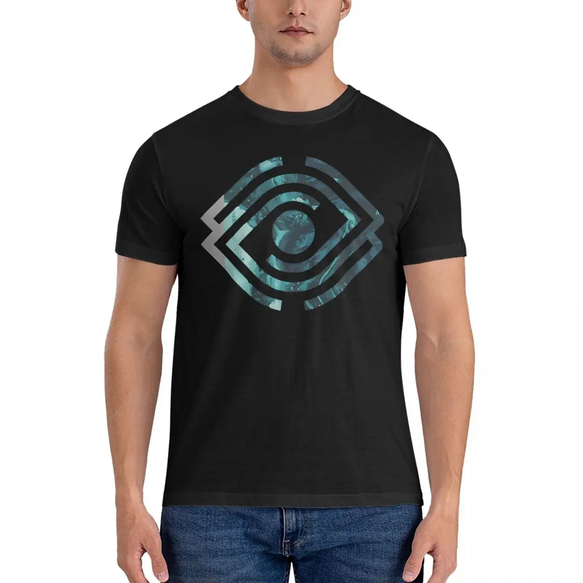 Крутые мужские футболки с логотипом Merch Eye, футболки из чистого хлопка с круглым вырезом, футболки с коротким рукавом Spiritbox, классическая одежда
Крутые мужские футболки с логотипом Merch Eye, футболки из чистого хлопка с круглым вырезом, футболки с коротким рукавом Spiritbox, классическая одежда