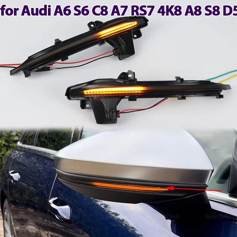 Динамический черный дневной сигнал поворота для Audi A6 S6 C8 A7 RS7 4K8 A8 S8 D5 4N 
Динамический черный дневной сигнал поворота для Audi A6 S6 C8 A7 RS7 4K8 A8 S8 D5 4N