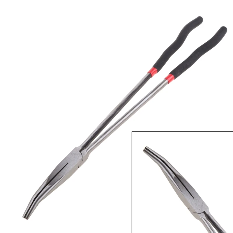 Needle Nose Pliers Extra-Long Handle Long Nose Plier 25 / 45 Degree Bend / Strai
Needle Nose Pliers Extra-Long Handle Long Nose Plier 25 / 45 Degree Bend / Strai
