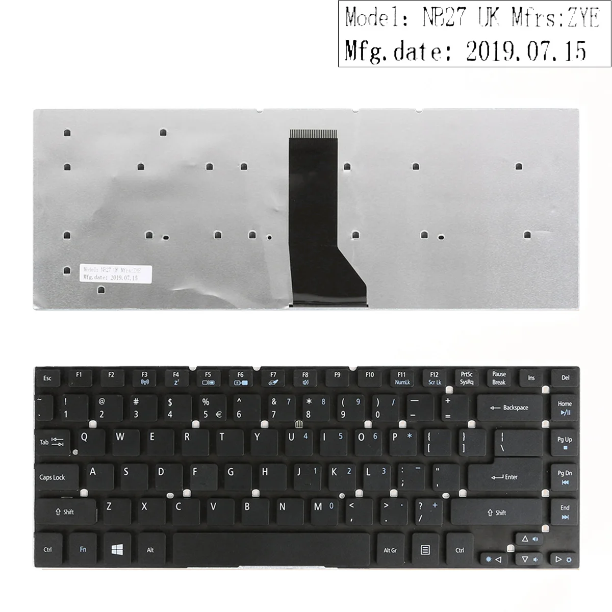 Новинка для Acer Aspire 4830 4830G 4830T 4830TG 3830 3830T 3830G 3830TG 4755 4755G стандартная клавиатура для ноутбука с английской раскладкой
Новинка для Acer Aspire 4830 4830G 4830T 4830TG 3830 3830T 3830G 3830TG 4755 4755G стандартная клавиатура для ноутбука с английской раскладкой
