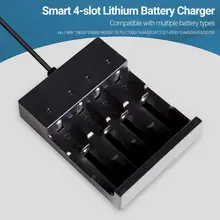 Battery Charger Fast Charging Anti-reverse Protection Safe 4 Slots USB 18650 Rechargeable Battery Charging Adapter for Radio
Battery Charger Fast Charging Anti-reverse Protection Safe 4 Slots USB 18650 Rechargeable Battery Charging Adapter for Radio